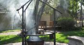 Steel Cauldron Fire Pit