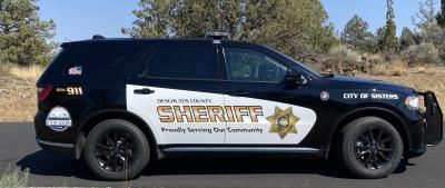 Deschutes County Sheriff Office patrol vehicle