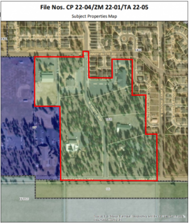 Subject Properties Area Map