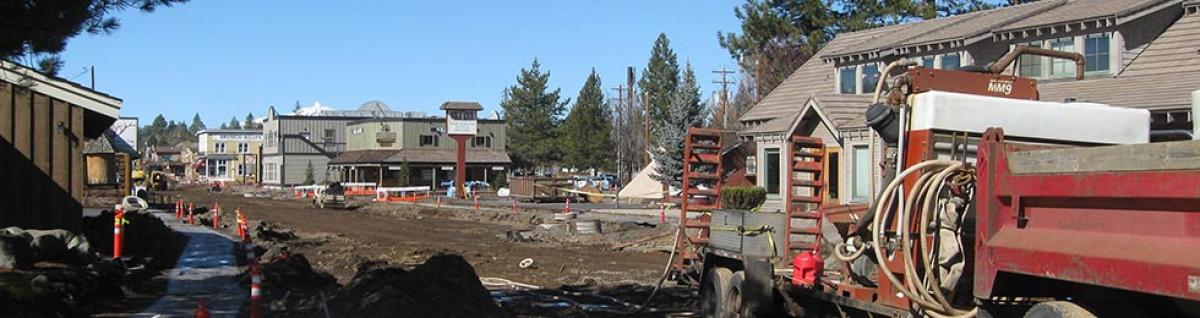 Construction on Cascade Avenue
